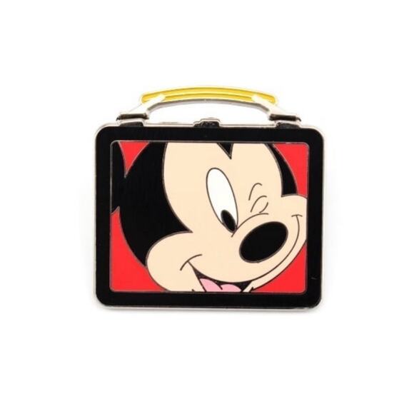 ⭐️ Disney Mickey‎ Mouse Lunch Box Trading Pin 78096 Red Yellow Black Disneyworld - Picture 1 of 3